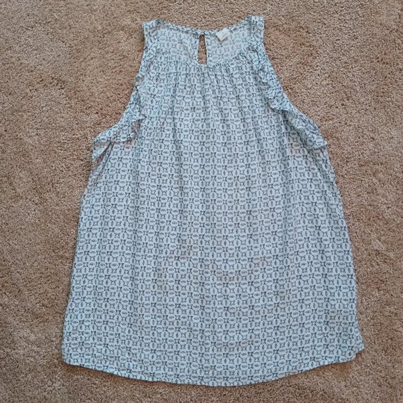 Old Navy Geometric Print Halter Top - Picture 1 of 5